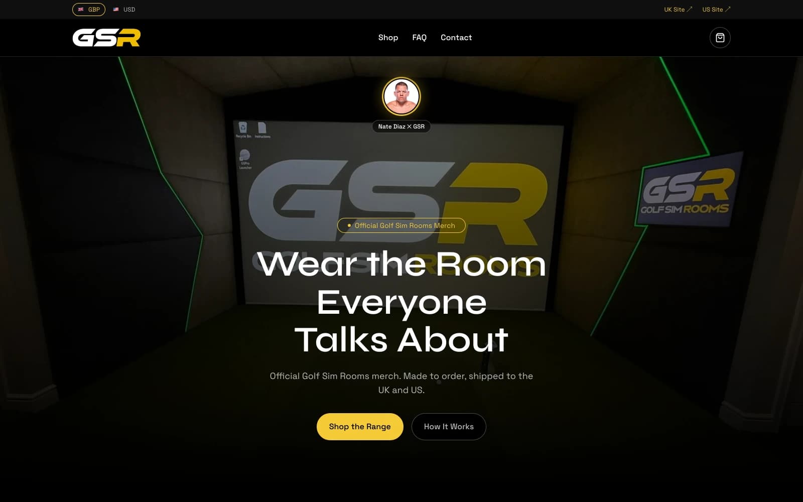 GSR Merch desktop screenshot