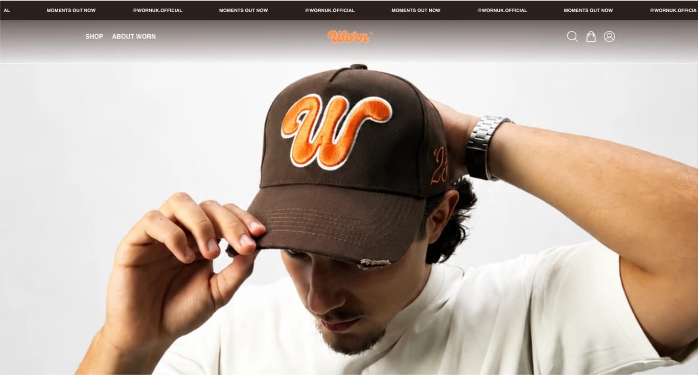 Worn UK desktop screenshot
